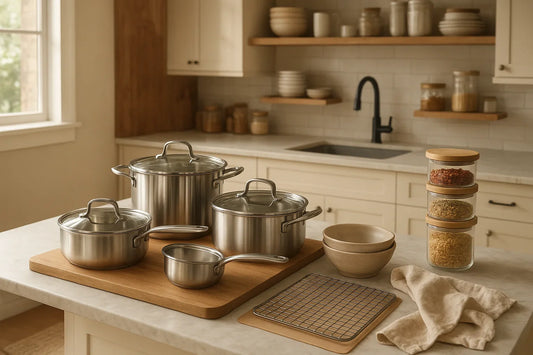 Elevate Your Cooking Space with Stylish Cookware and Storage Ideas