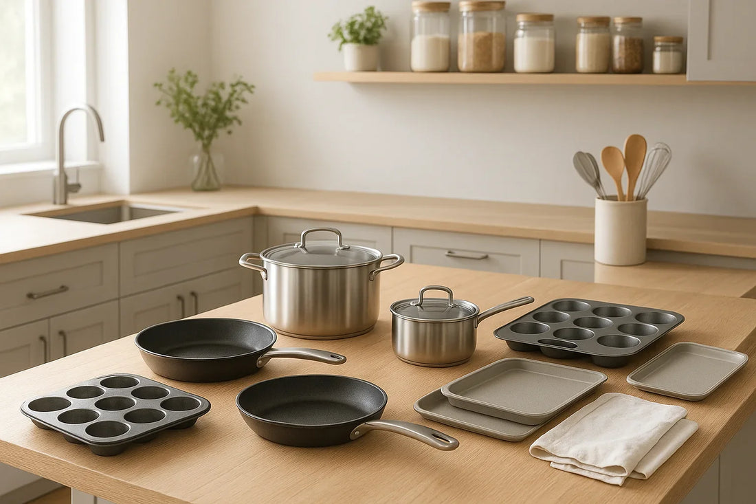 Upgrade Your Kitchen: Stylish Cookware, Bakeware, and Storage Tips