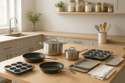 Upgrade Your Kitchen: Stylish Cookware, Bakeware, and Storage Tips
