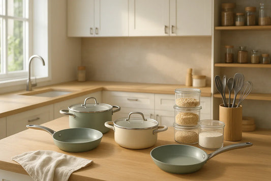 Elevate Your Kitchen Vibes with Stylish Cookware and Storage Solutions