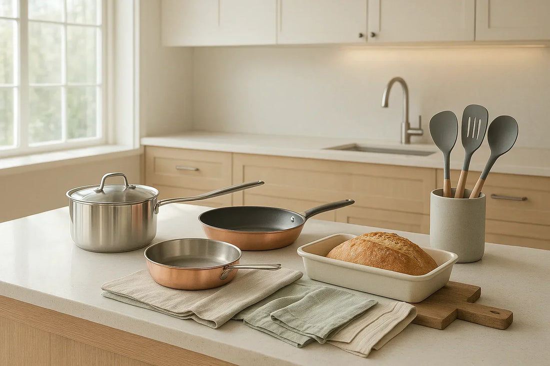 Upgrade Your Kitchen with Stylish Cookware, Gadgets, and Linens