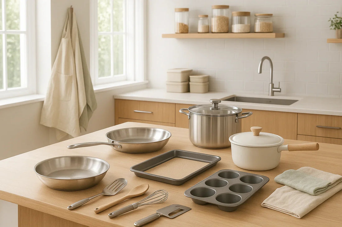 Elevate Your Kitchen Style with Tools, Linens, and Storage Solutions