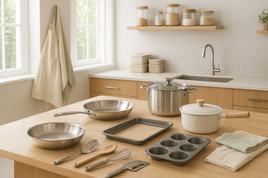 Elevate Your Kitchen Style with Tools, Linens, and Storage Solutions