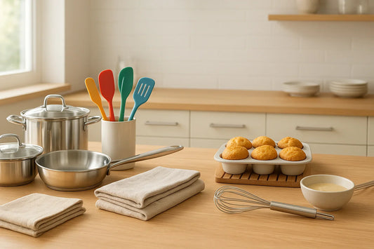 Upgrade Your Kitchen Style with Gadgets, Linens, and Bakeware