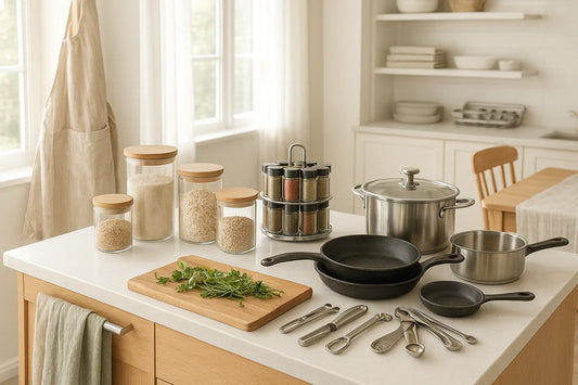 Transform Your Kitchen with Stylish Storage, Cookware, and Linens