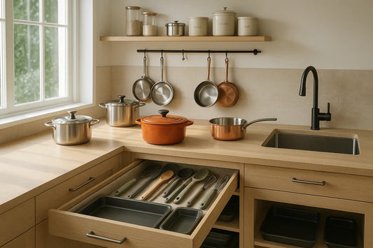 Elevate Your Kitchen Game with Stylish Cookware and Storage Solutions