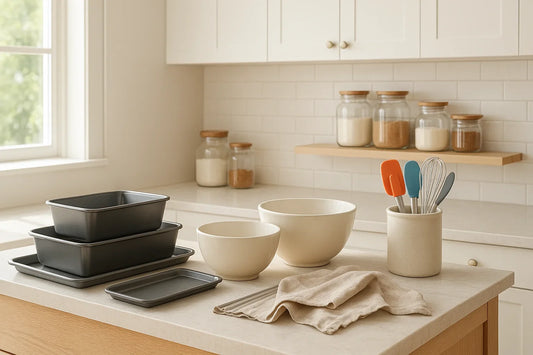 Elevate Your Kitchen Style with Essentials for Baking and Storage