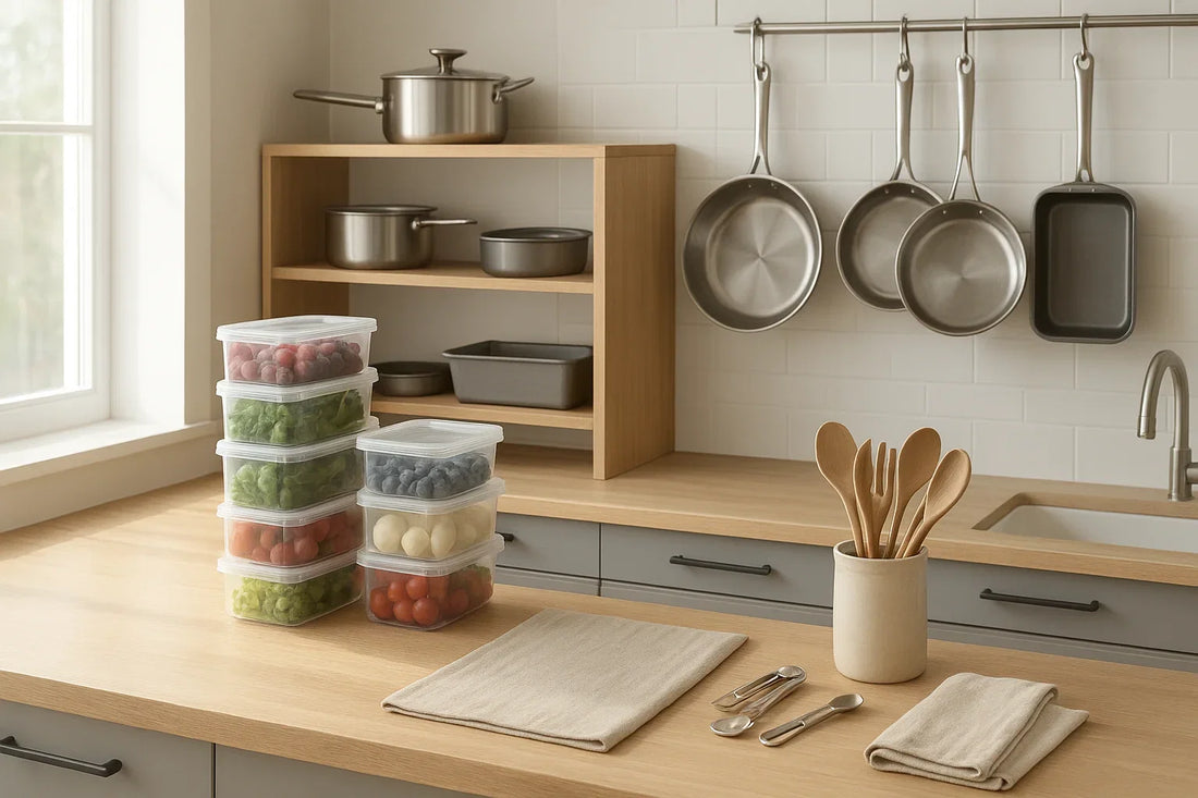 Elevate Your Kitchen Style with Smart Storage and Cookware Essentials