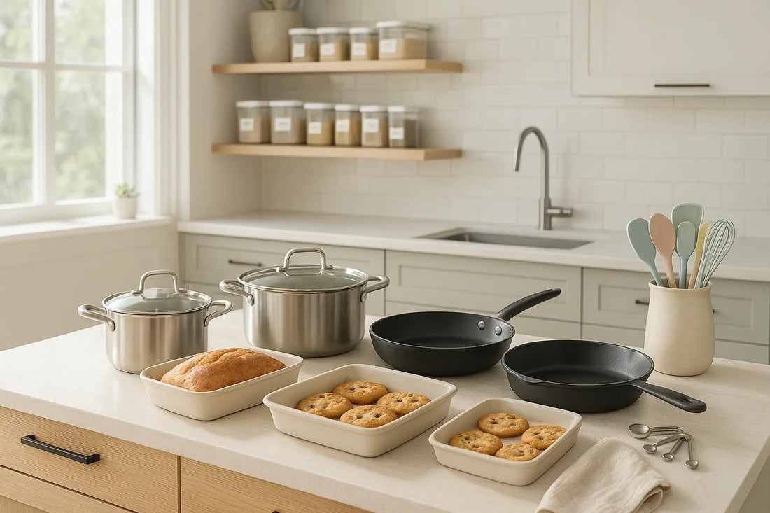 Upgrade Your Kitchen: Stylish Tools, Cookware & Storage Tips