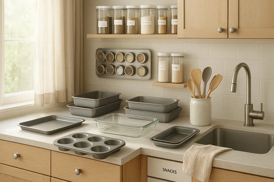 Elevate Your Kitchen Style with Smart Storage and Bakeware Tips