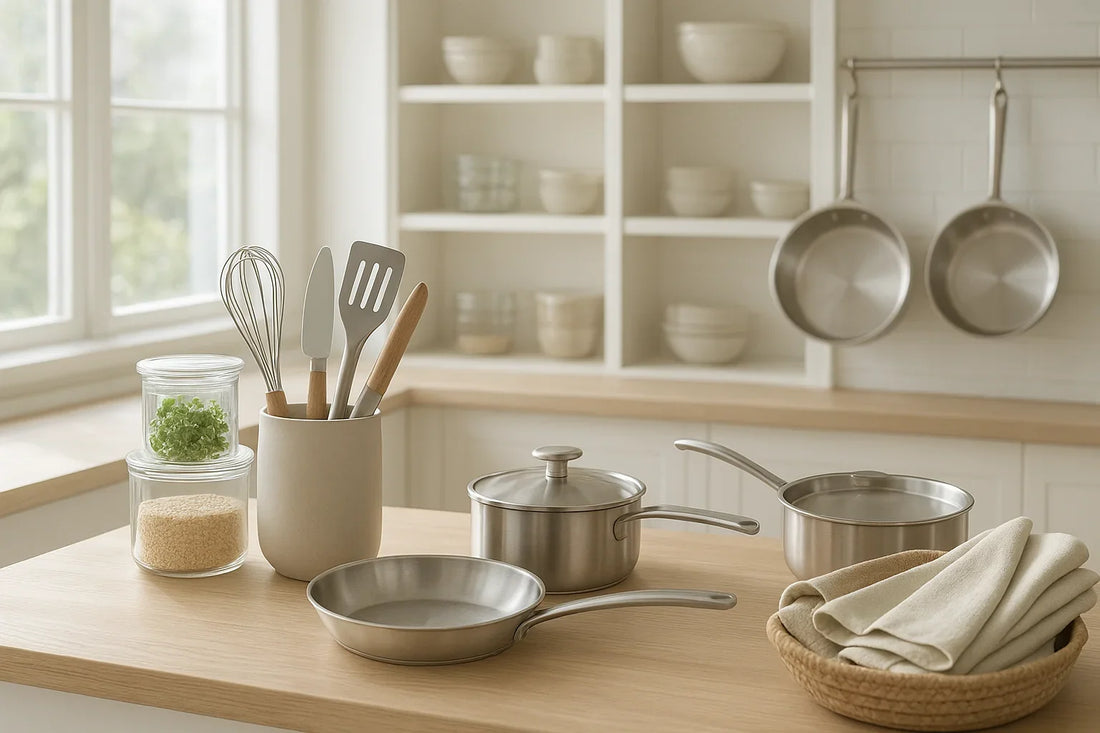Elevate Your Kitchen Style with Tools, Storage, and Linens