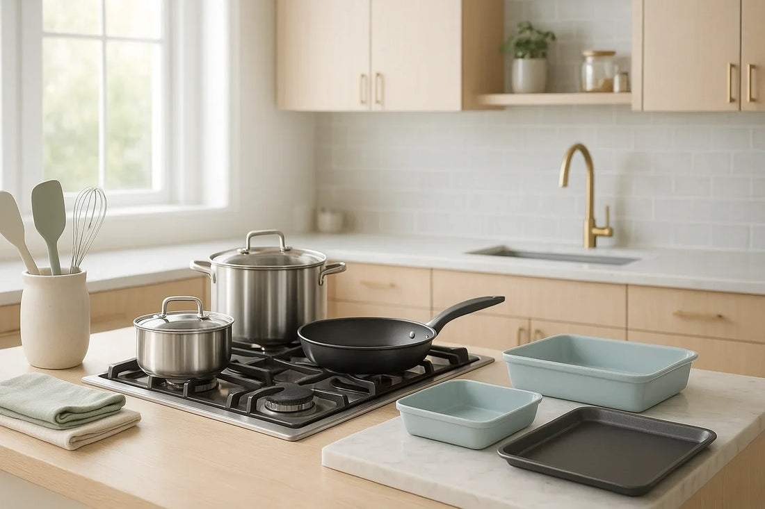 Elevate Your Kitchen Style with Cookware, Linens, and Gadgets