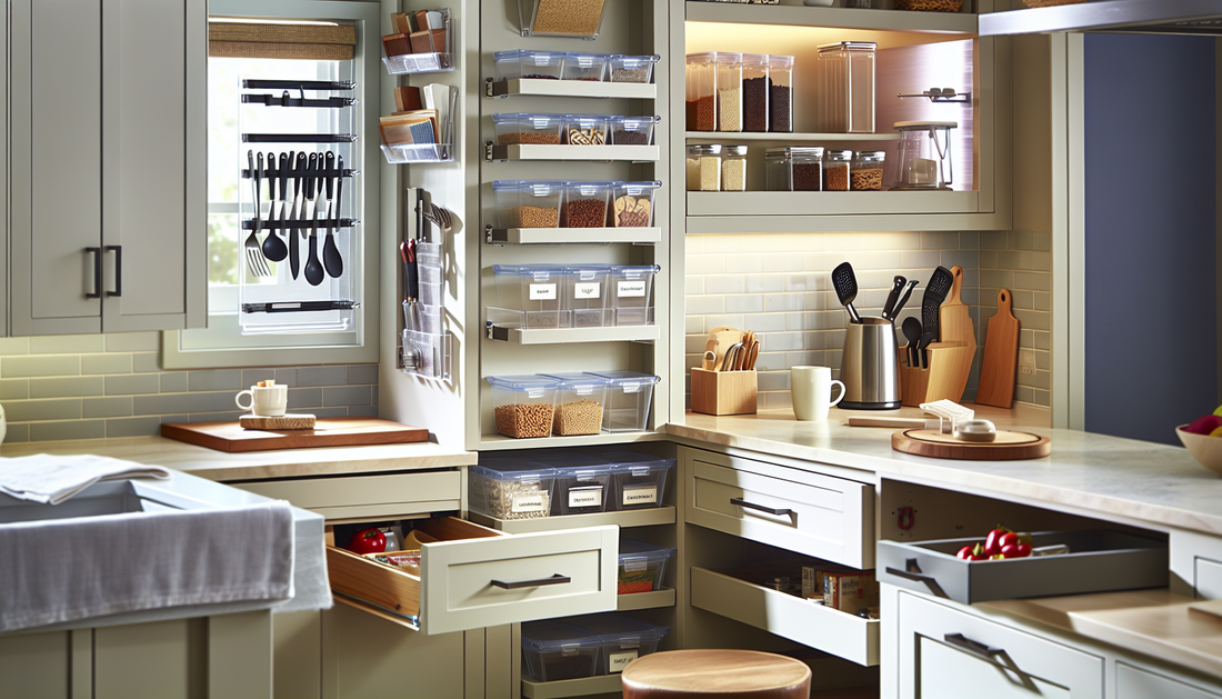 Top Storage & Organization Tips for a Clutter-Free Kitchen