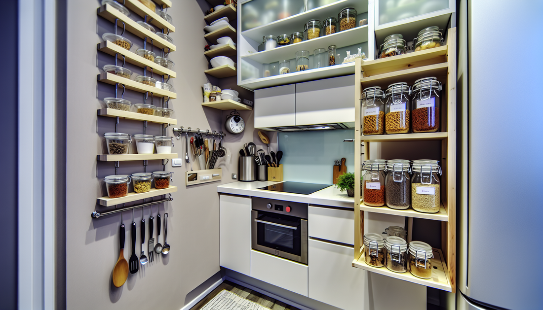 Top 5 Must-Have Storage Solutions for Small American Kitchens