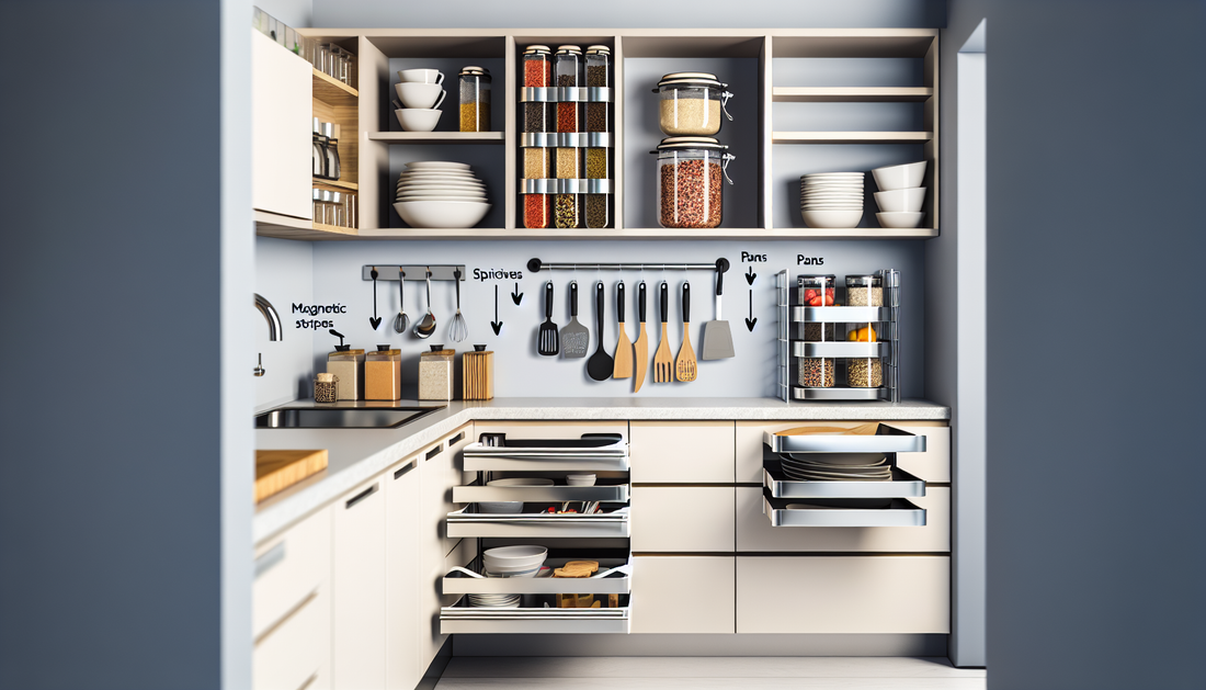 Maximize Kitchen Space with Smart Storage & Organization Ideas
