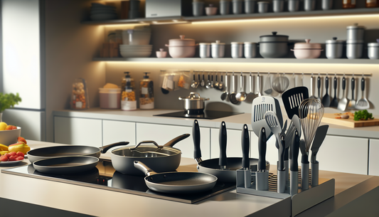 "Transform Your Kitchen: Essential Cookware, Utensils, and Storage Solutions"