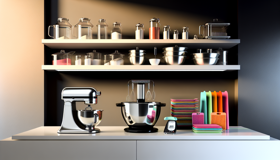 Revolutionize Baking with Gadgets and Organized Cookware