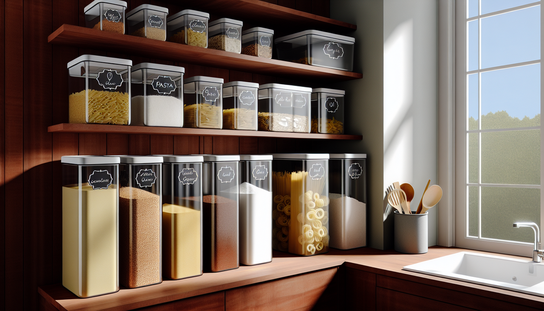 Top Refillable Kitchen Containers to Keep Your Pantry Organized