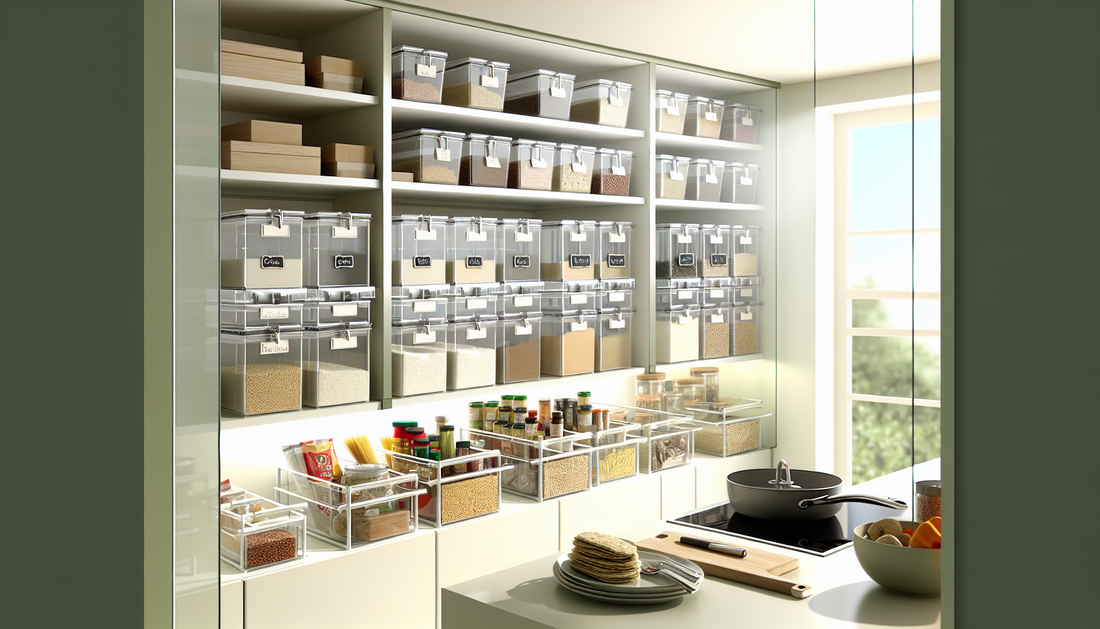 Smart Storage Ideas for Pantry Makeovers, Cabinet Decluttering, and Food Prep