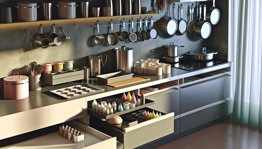 "Transform Your Kitchen: Bake, Decorate, Organize"