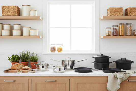 Upgrade Your Kitchen Game with Stylish Storage and Cookware Essentials