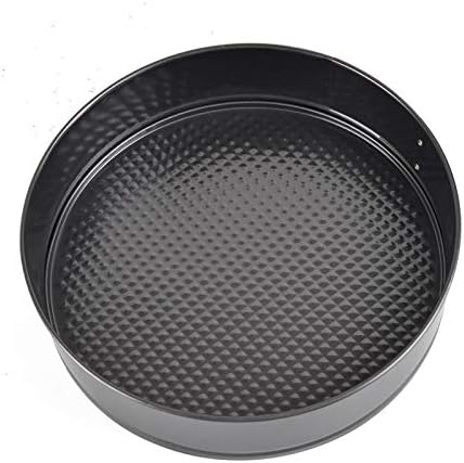Falytemow Nonstick Springform Pan with Removable Bottom 3 Pieces Cake Molds of Heart Round Square Leakproof Cheesecakes Pan Bakeware Set