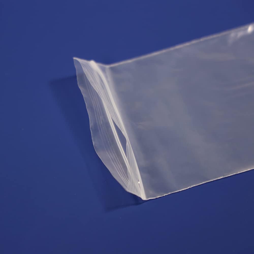 iMailer - 200 Pcs -4" x 9" Incense Bags-Resealable Zip Bags for Snack, Necklaces, Jewelry, Packaging & Shipping