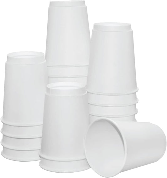 Insulated Paper Cups for Coffee & Tea Made in USA | Recyclable Double Wall Disposable To-Go Cups for Hot Beverages | Sturdy, Food Safe, and Eco-Friendly Hot Cups (12 oz, 500 Count)