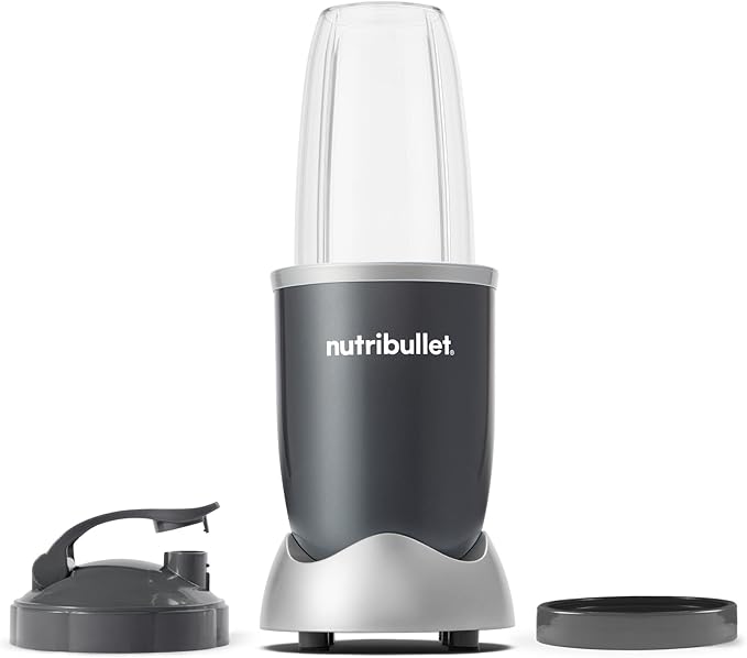 nutribullet Personal Blender,Shakes,Smoothies,Food Prep,and Frozen Blending,24 Ounces,600 Watt,Gray,NBR-0601WM,(Pack of 2)