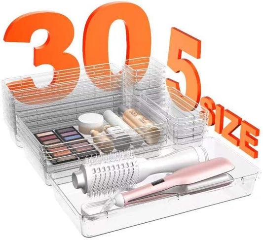 A-LuGei 【𝟯𝟬𝗣𝗰𝘀】【𝟱𝗦𝗶𝘇𝗲】 Drawer Organizer