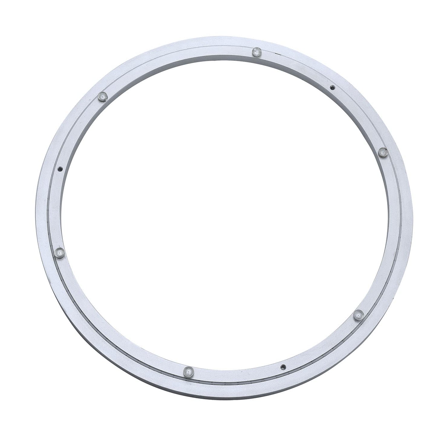 TamBee 20 Inch Lazy Susan Hardware Mute Turntable Bearing 450 lbs Load Capacity Heavy Duty Lazy Susan Parts Kit Rotating Ring Mechanism for Dining Tables, DIY Projects(Base Only)