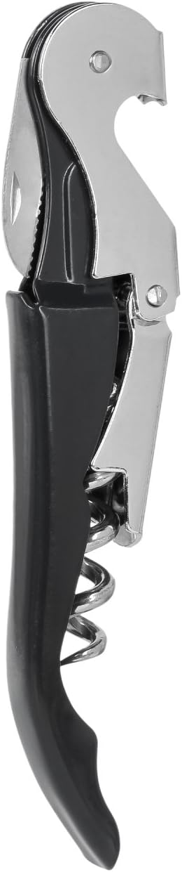 Thirsty Rhino Anggur Double Hinged Waiter's Corkscrew (Set of 12) (Black)