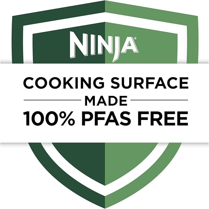 Ninja | Air Fryer | 4-in-1 Pro Air Fry, Roast, Reheat, Dehydrate | 5QT Capacity fits up to 4lbs of French Fries | 400F Max Temp | Nonstick Basket & Crisper Plate | 120V | Grey | AF141