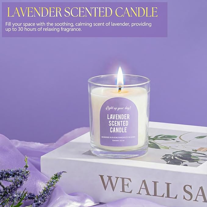 Spa Gifts for Women, 9pcs Happy Birthday Gifts for Women, Unique Birthday Relaxation Mothers Day Gift Christmas Ideas Relaxing Lavender Set Self Care Gift Basket for Her Mom Sister Friend Teacher
