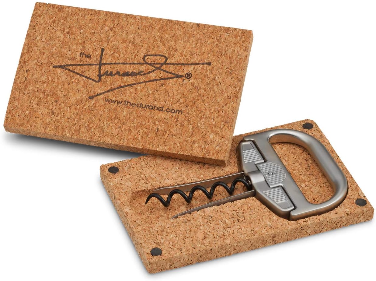 The Durand® two part device to successfully remove older and fragile wine corks whole and intact.