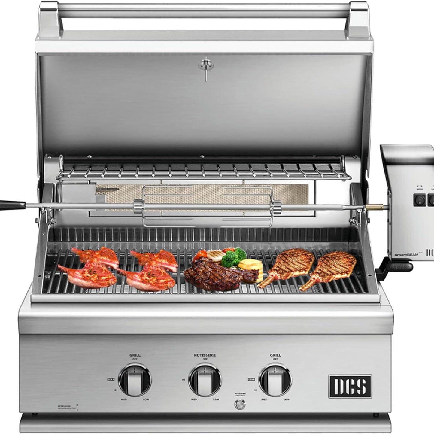 20-1/2" Stainless Steel Cooking Grates Replacement Parts for DCS 24“, 36”, 48“ Series Grill grids 36ABQ 36ABQAR 36ABQR 36BQAR 36BQR 36DBQ 48DBQAR 48DBQR Gas Grill 3pack
