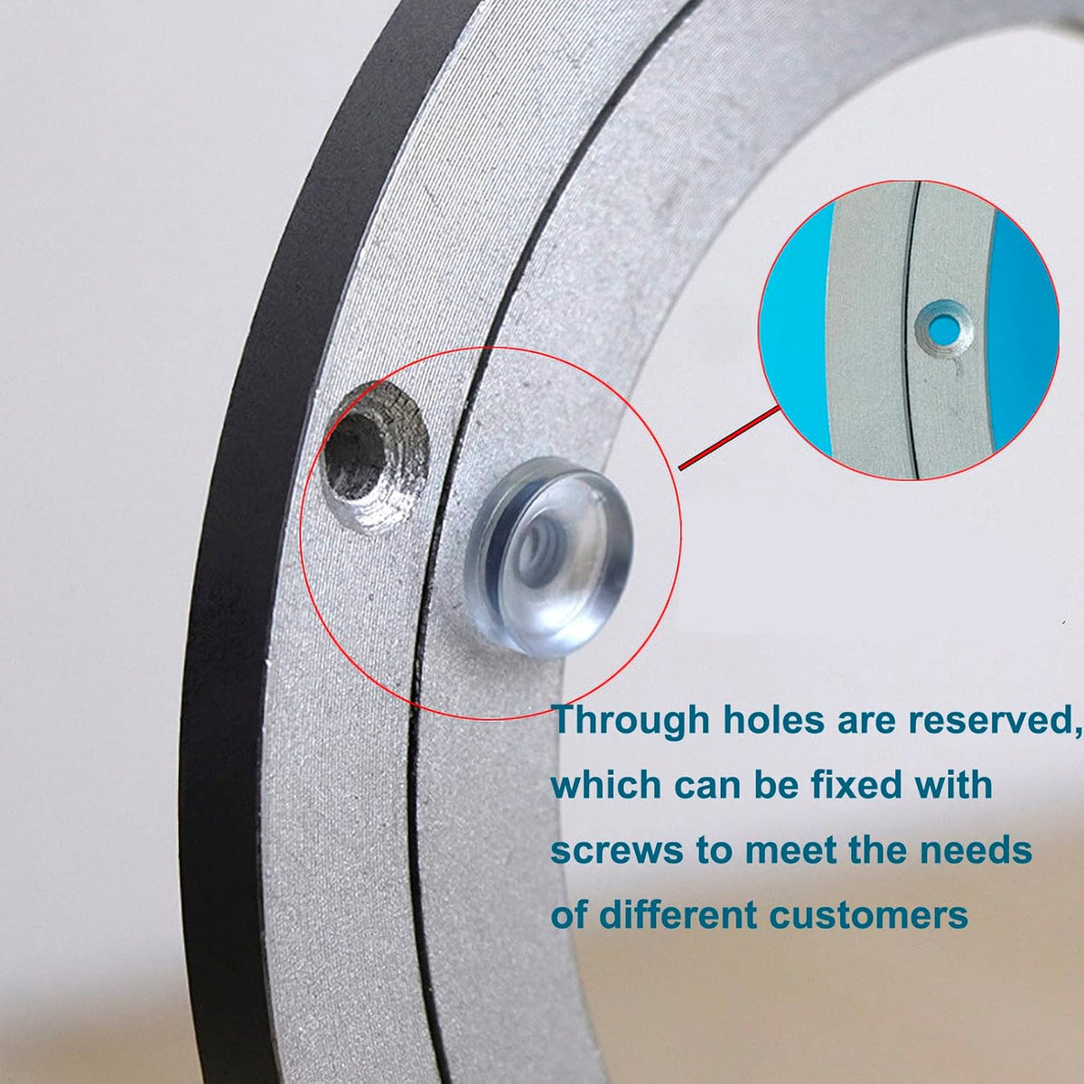 Aluminium Alloy Turntable Bearing, Heavy Duty Swivel Turntable Lazy Susan Rotating Bearing Turntable Round Dining Table Smooth Swivel Plate Hardware (140mm - 5.5inch)