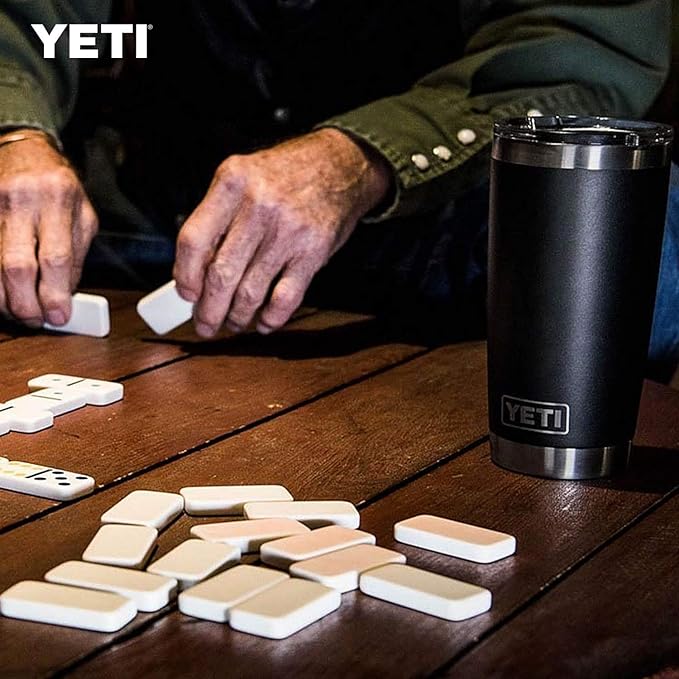 YETI Rambler 20 oz Stainless Steel Vacuum Insulated Tumbler w/MagSlider Lid