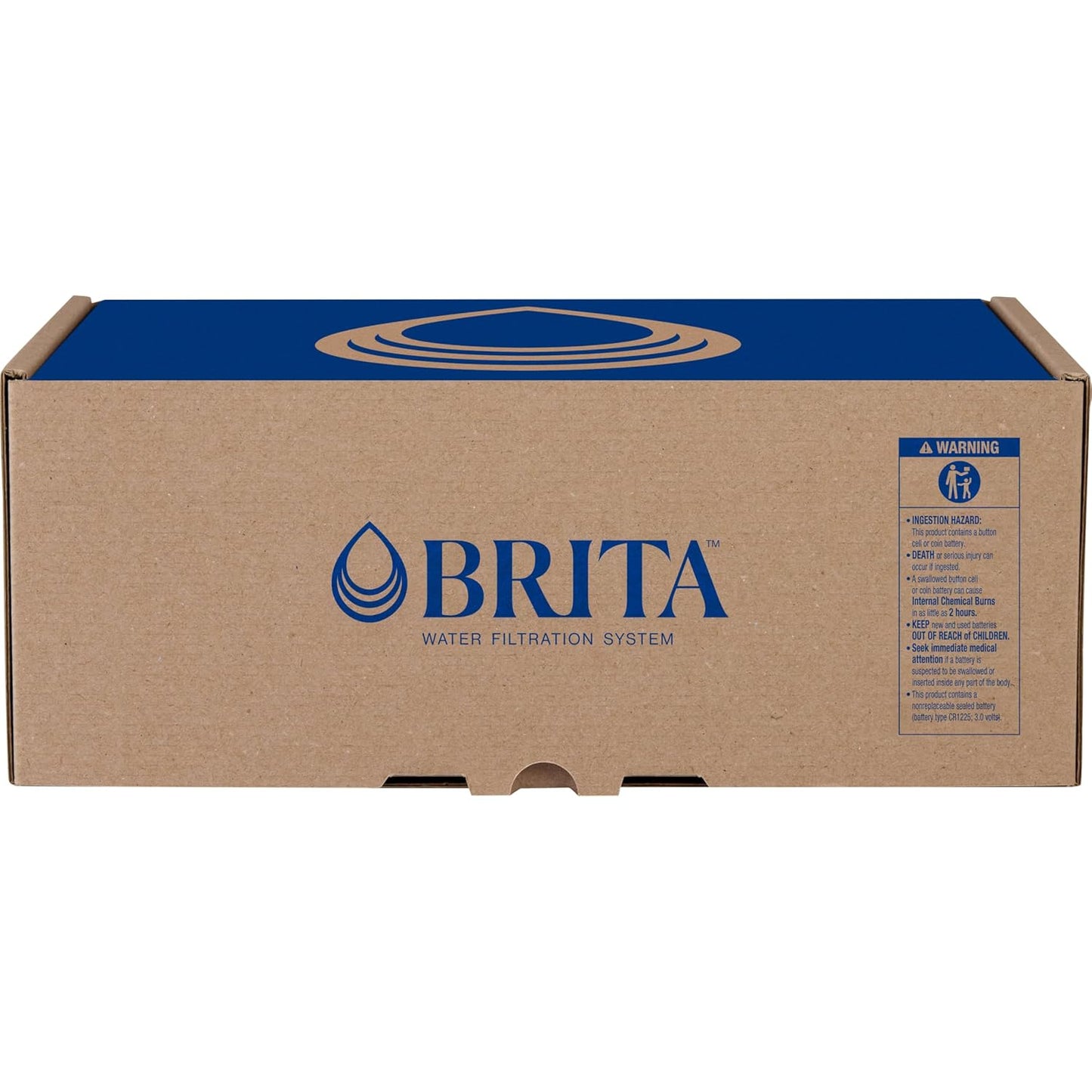 Brita UltraMax Large Water Dispenser with 1 BritaPlus Filter, 27 Cup, White (Package May Vary)