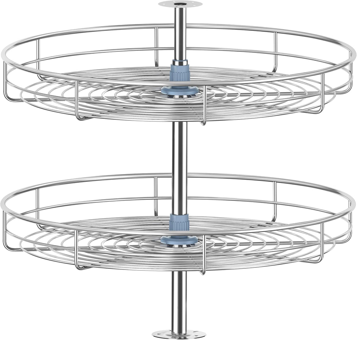 32 1/4" Lazy Susan Turntable for Cabinet, Full Circle Corner Cabinet Lazy Susan Replacement Shelves, Suitable for Minimum Cabinet Size 36 inches, Rotating Rack for Corner Base