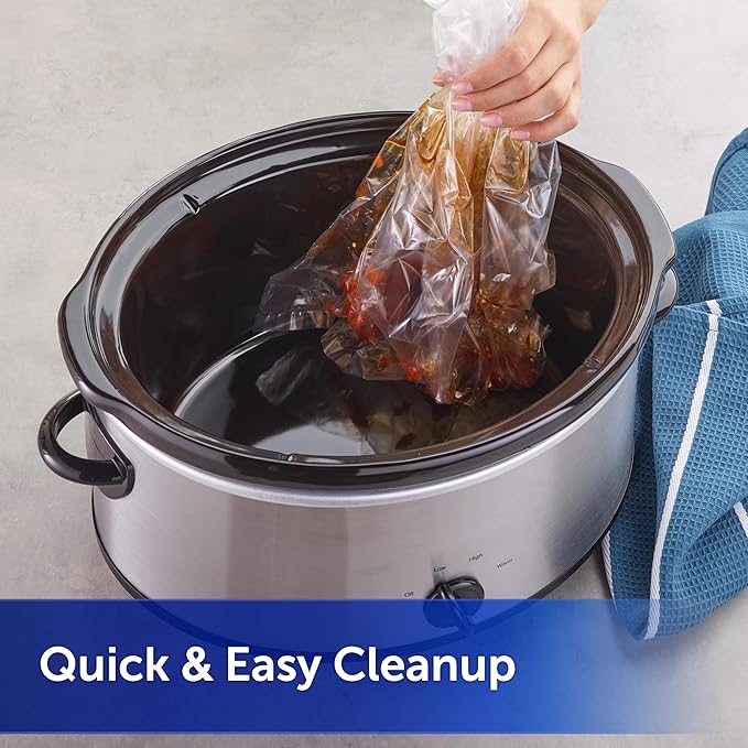 Reynolds Kitchens Slow Cooker Liners, Regular (Fits 3-8 Quarts), 20 Count