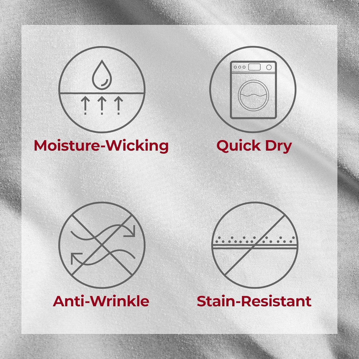 Mellanni Twin XL Sheets Set - 3 PC Iconic Collection Bedding - Hotel Luxury, Extra Soft, Cooling Bed Sheets - Wrinkle, Fade, Stain Resistant (Twin Extra Long, Light Gray)