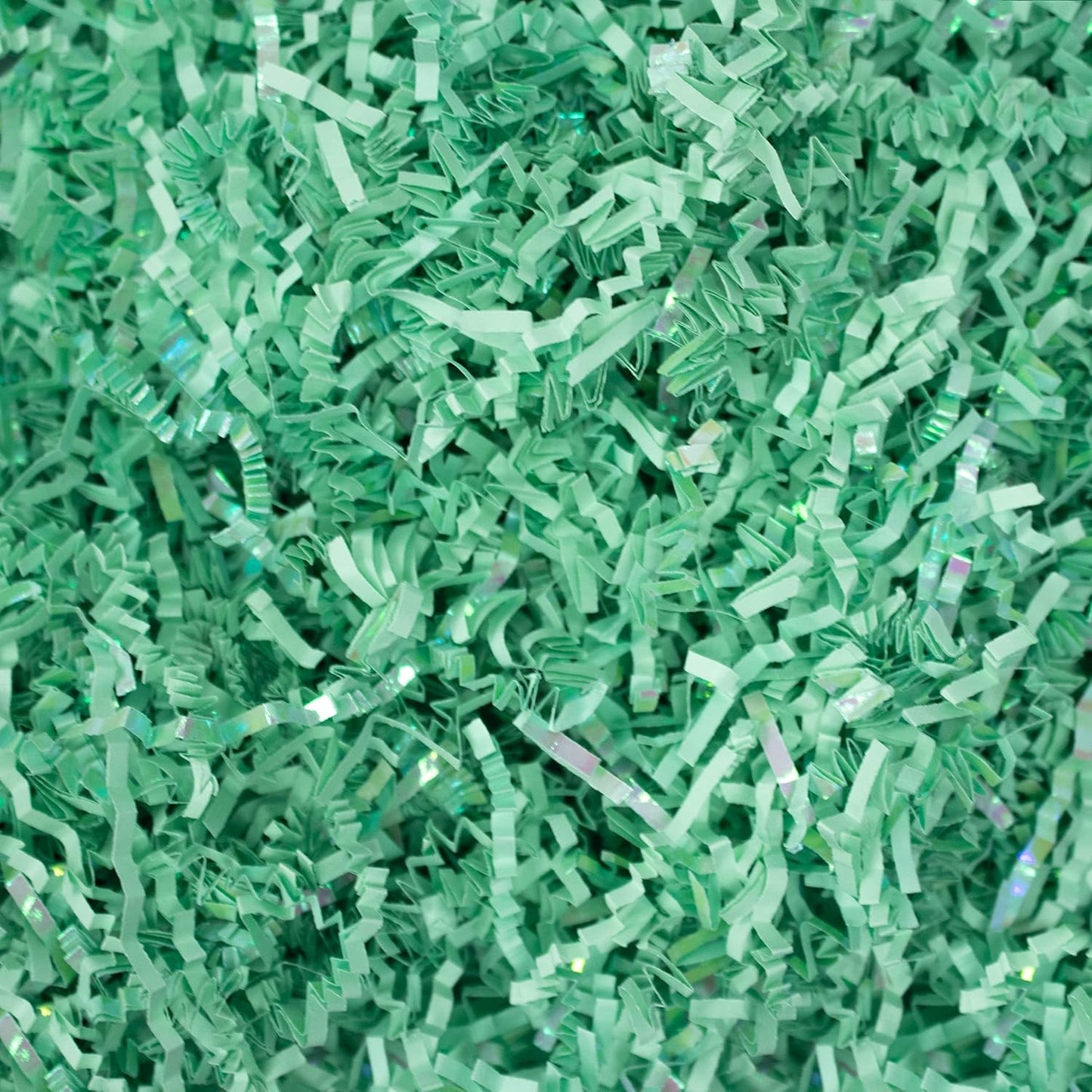 MagicWater Crinkle Cut Paper for Gift Baskets - 2LB - Diamond Mint - Perfect for Shredded Paper Filler, Basket Filler, Gift Boxes, Bridesmaid Gifts, Halloween Stuffers & More – Ideal for All Occasions