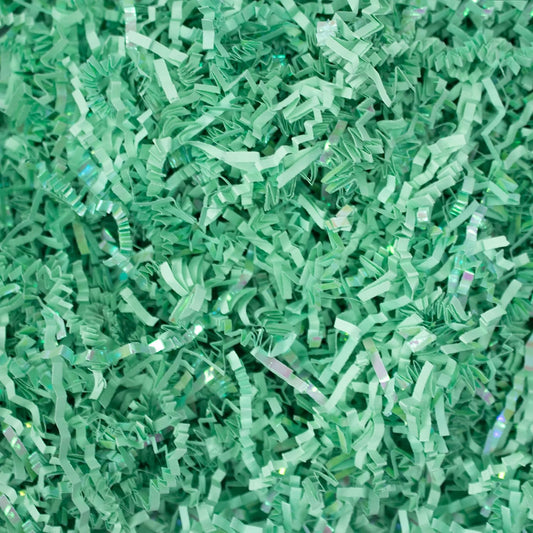 MagicWater Crinkle Cut Paper for Gift Baskets - 2LB - Diamond Mint - Perfect for Shredded Paper Filler, Basket Filler, Gift Boxes, Bridesmaid Gifts, Halloween Stuffers & More – Ideal for All Occasions