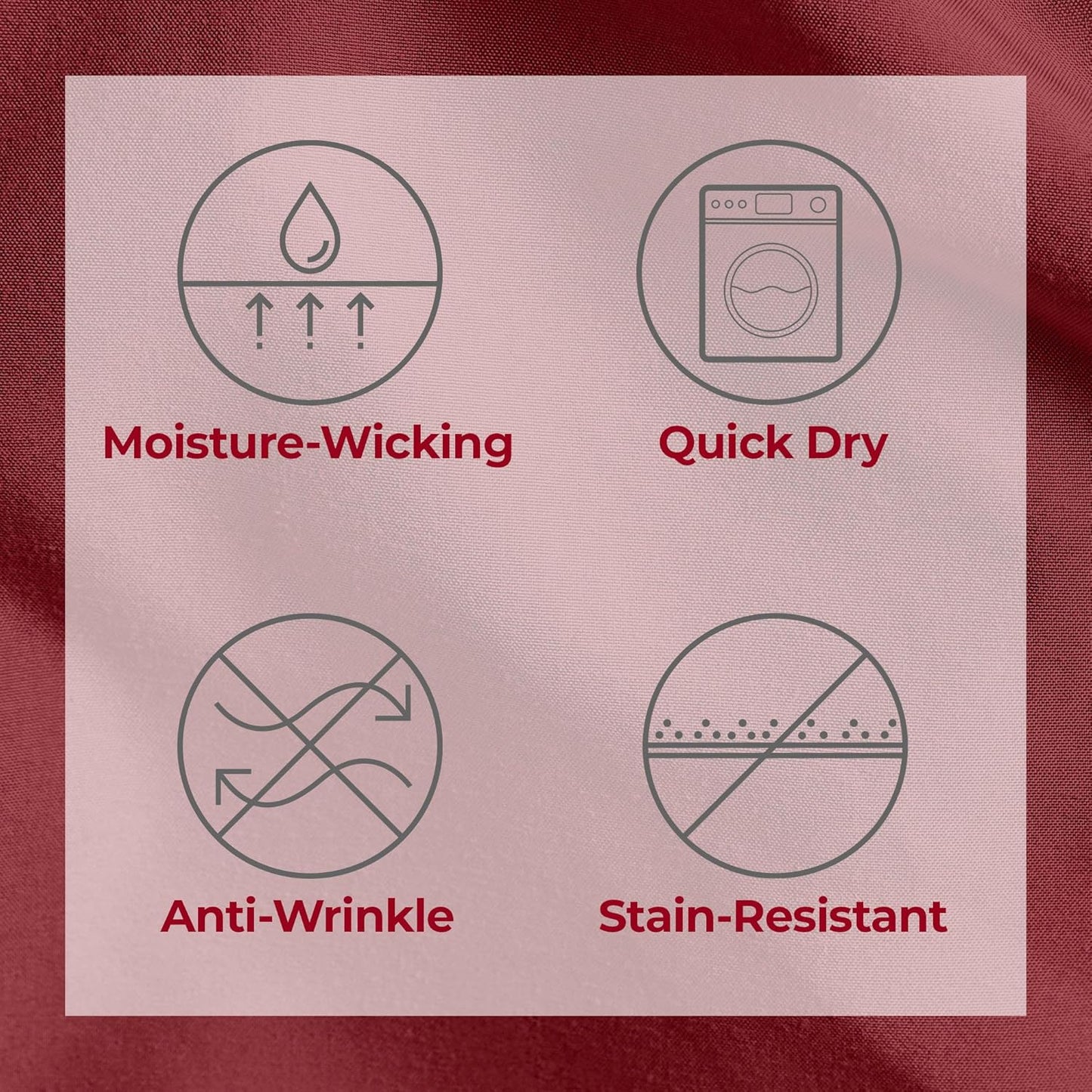 Mellanni Twin XL Sheets Set - 3 PC Iconic Collection Bedding - Hotel Luxury, Extra Soft, Cooling Bed Sheets - Wrinkle, Fade, Stain Resistant (Twin Extra Long, Brick Red)