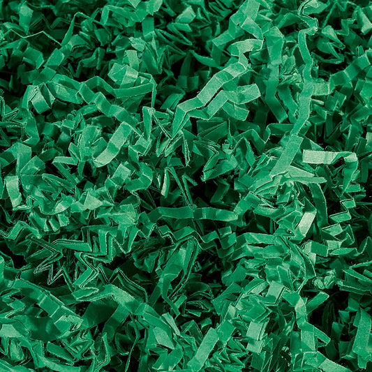 MagicWater Crinkle Cut Paper for Gift Baskets - 2LB - Green - Perfect for Shredded Paper Filler, Basket Filler, Gift Boxes, Bridesmaid Gifts, Halloween Stuffers & More – Ideal for All Occasions